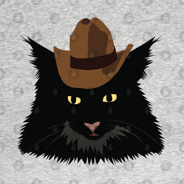 Cowboy Cat by KCPetPortraits